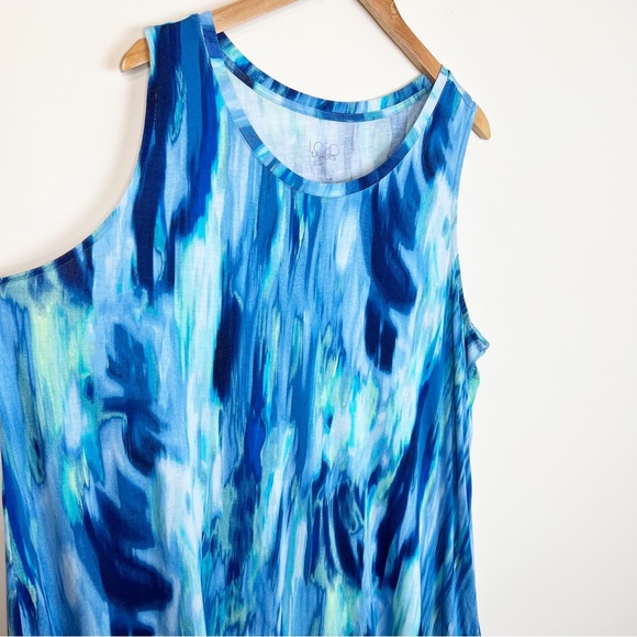 Logo by Lori Goldstien Jersey Tank Size 2X - Picture 6 of 8